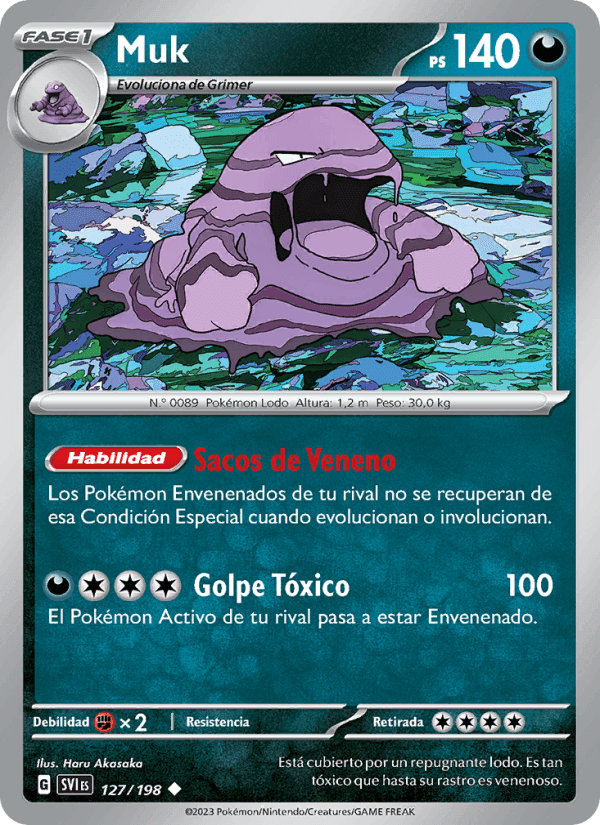 Muk, carta 127 de Escarlata y Púrpura