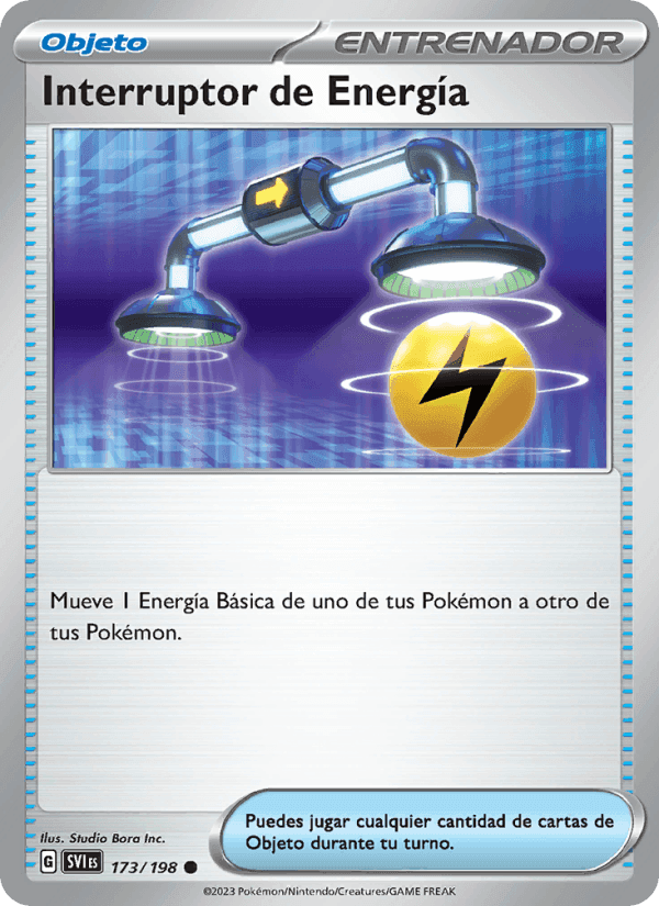 Interruptor de Energía, carta 173 de Escarlata y Púrpura