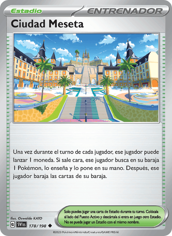 Ciudad Meseta, carta 178 de Escarlata y Púrpura
