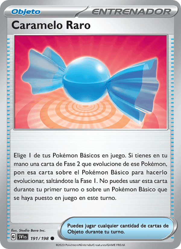 Caramelo Raro, carta 191 di Escarlata y Púrpura