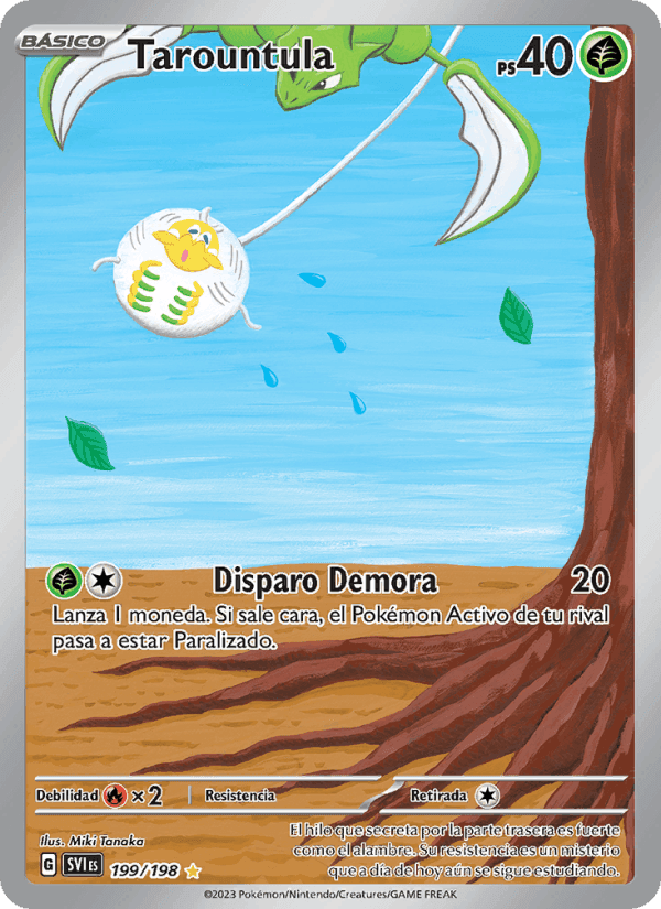 Tarountula, carta 199 de Escarlata y Púrpura