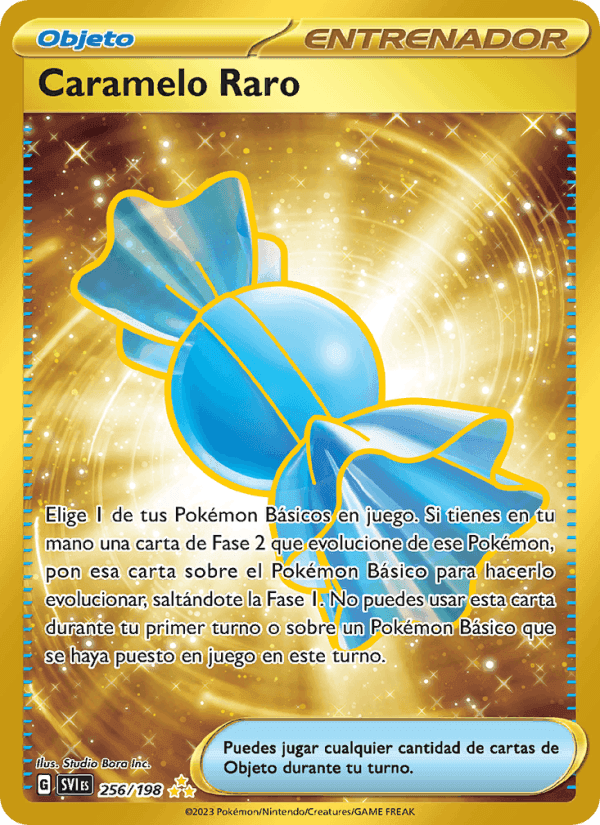 Caramelo Raro, carte 256 de Escarlata y Púrpura