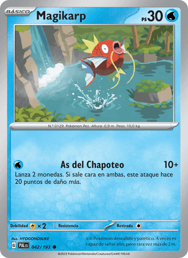 Evoluciones en Paldea の 042 番、Magikarp