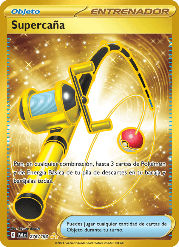 Supercaña, card 276 from Evoluciones en Paldea