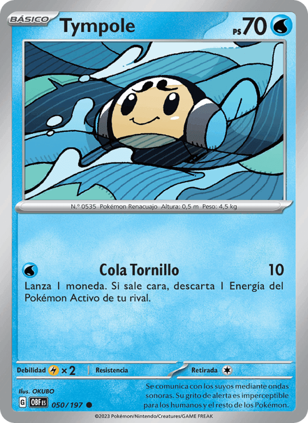 Tympole, carta 050 di Llamas Obsidianas