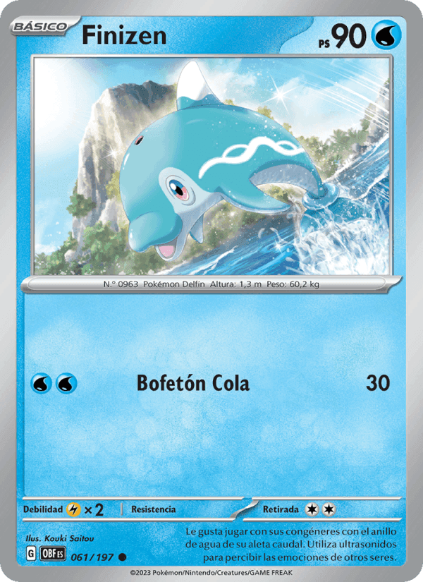 Finizen, card 061 from Llamas Obsidianas