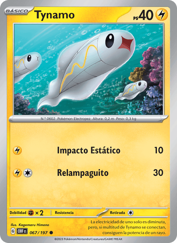 Tynamo, carta 067 de Llamas Obsidianas
