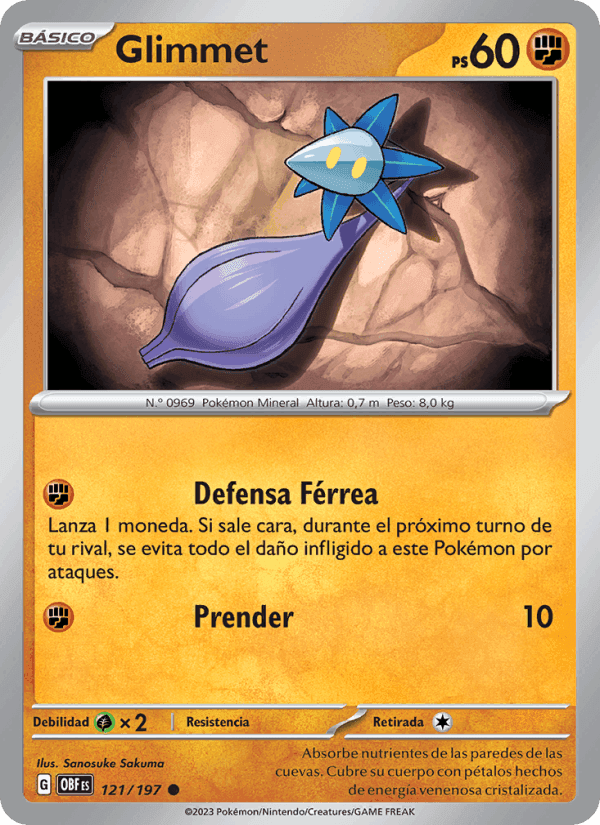 Glimmet, carta 121 de Llamas Obsidianas