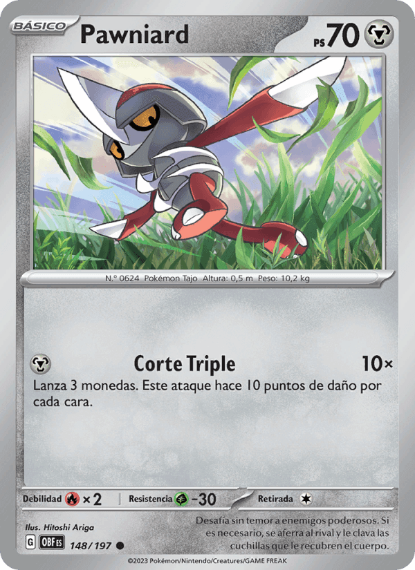 Pawniard, carta 148 de Llamas Obsidianas