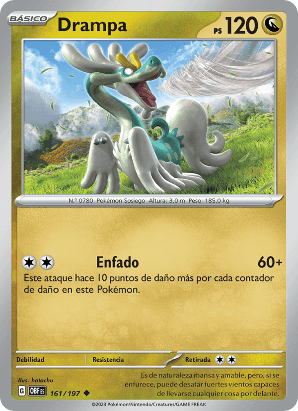 Drampa, carta 161 de Llamas Obsidianas