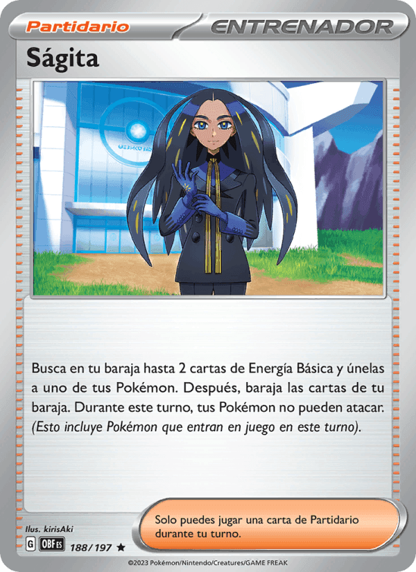 Ságita, carta 188 de Llamas Obsidianas