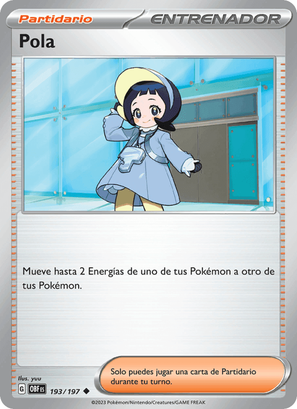 Pola, carta 193 de Llamas Obsidianas