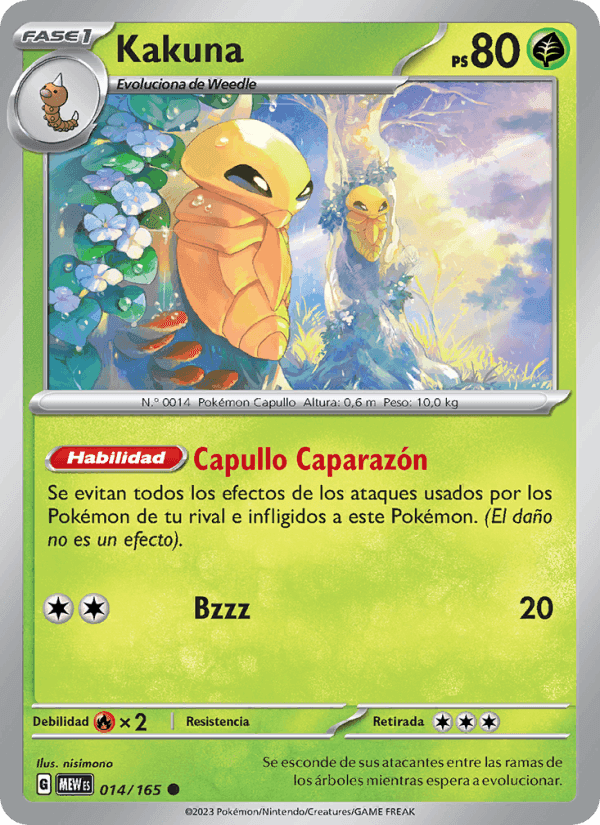 Kakuna, carta 014 de 151