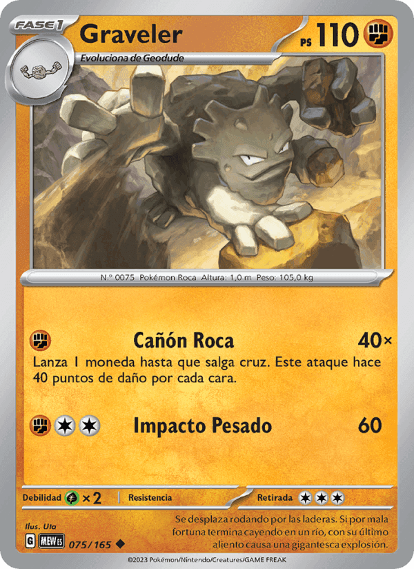 Graveler, carta 075 di 151