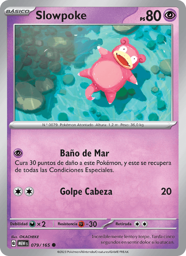 Slowpoke, carta 079 de 151