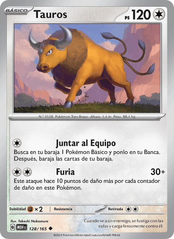 151 の 128 番、Tauros