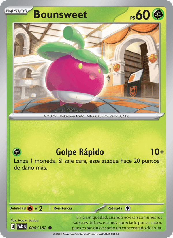 Bounsweet, carte 008 de Brecha Paradójica