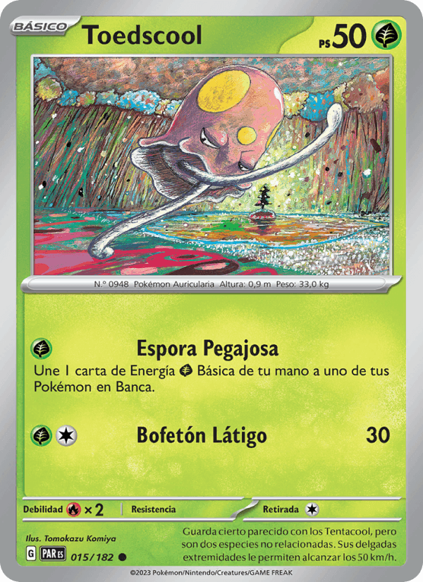 Toedscool, carta 015 de Brecha Paradójica
