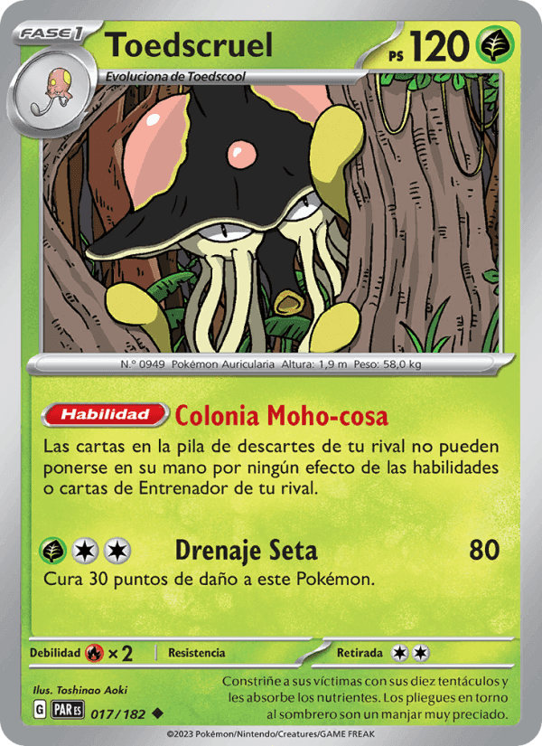 Toedscruel, carte 017 de Brecha Paradójica