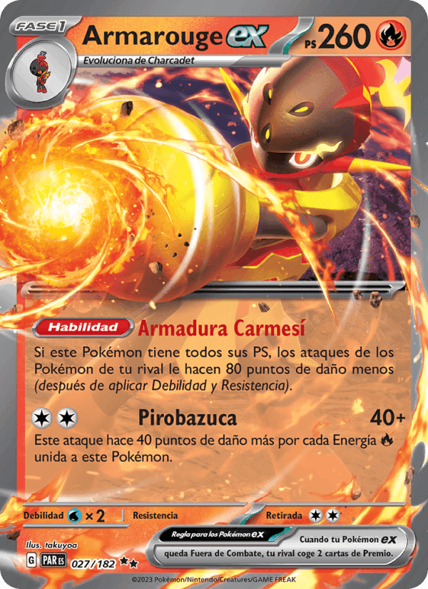 Armarouge ex, carte 027 de Brecha Paradójica