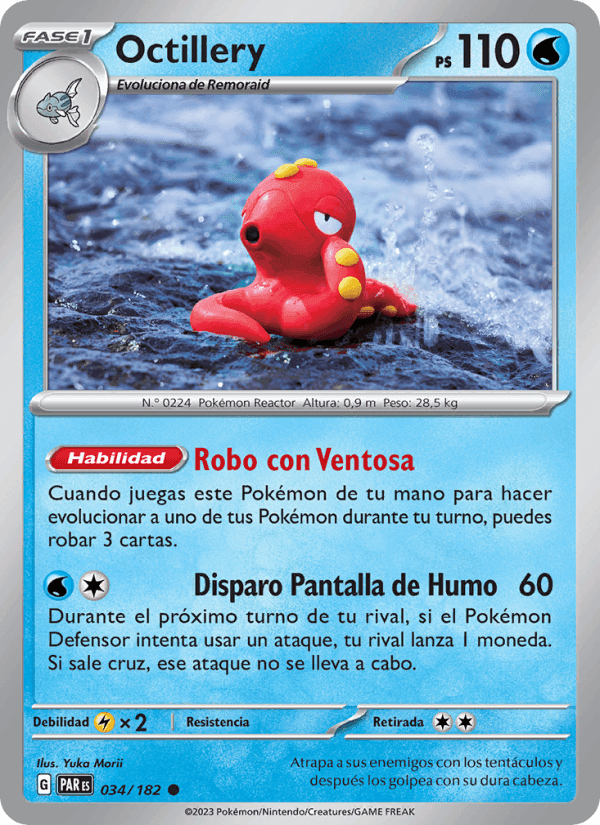 Octillery, carte 034 de Brecha Paradójica