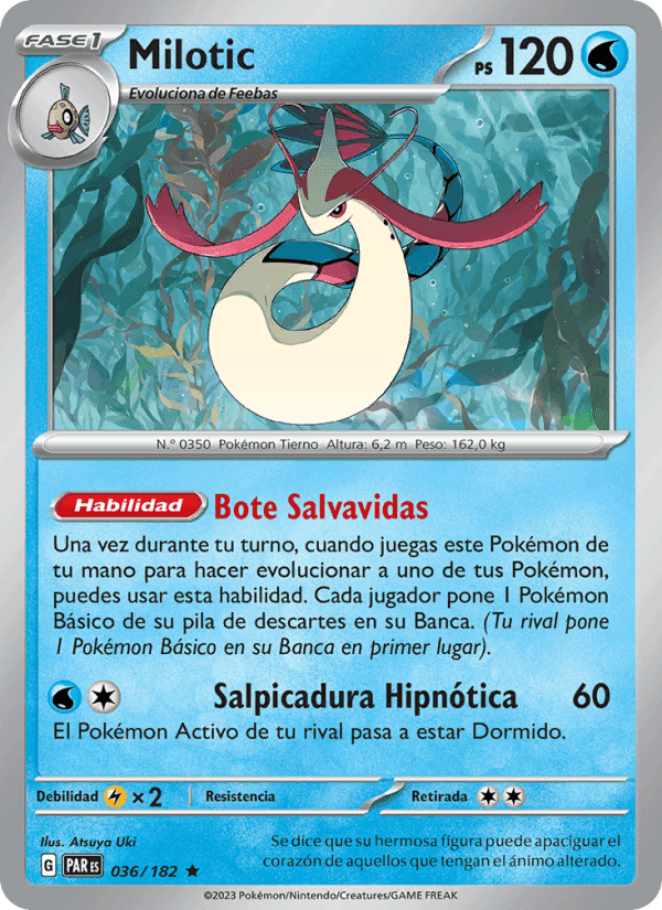 Milotic, card 036 from Brecha Paradójica