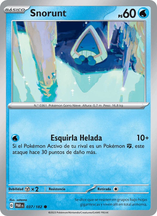 Snorunt, carta 037 de Brecha Paradójica