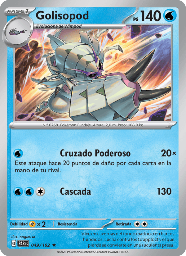 Golisopod, carte 049 de Brecha Paradójica