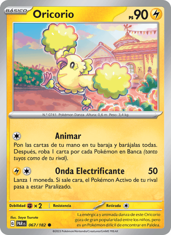 Oricorio, card 067 from Brecha Paradójica