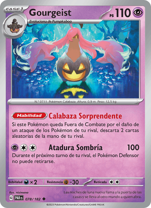 Gourgeist, card 078 from Brecha Paradójica