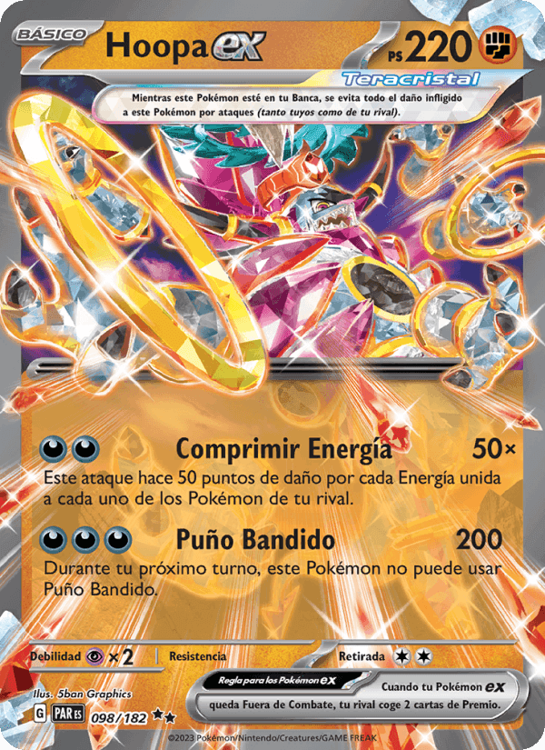 Hoopa ex, carta 098 de Brecha Paradójica