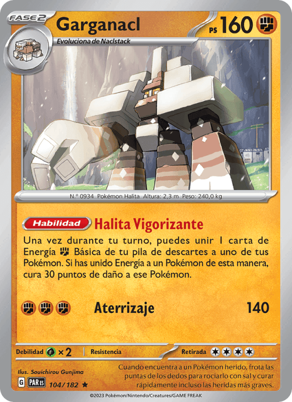 Garganacl, carta 104 de Brecha Paradójica