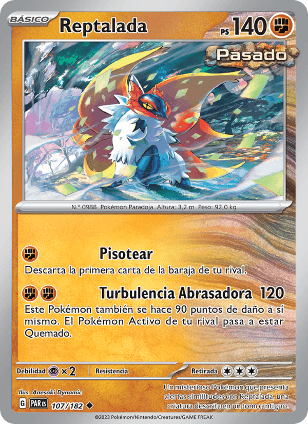 Reptalada, card 107 from Brecha Paradójica