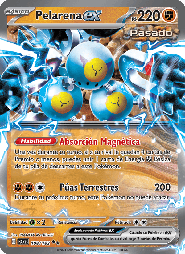 Pelarena ex, card 108 from Brecha Paradójica