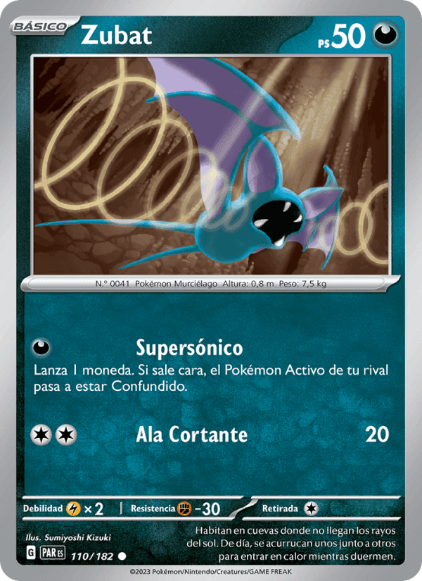 Zubat, card 110 from Brecha Paradójica