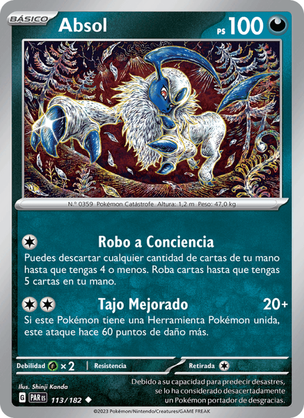 Absol, carta 113 de Brecha Paradójica