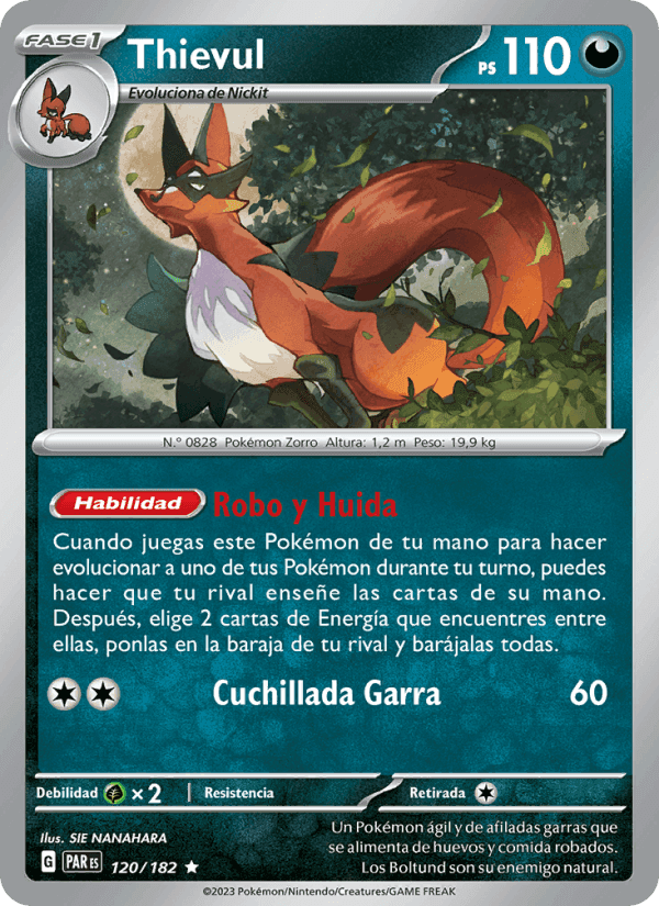 Thievul, carte 120 de Brecha Paradójica