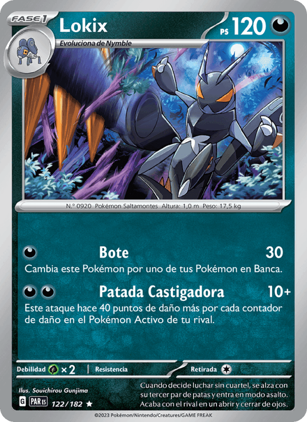Lokix, card 122 from Brecha Paradójica