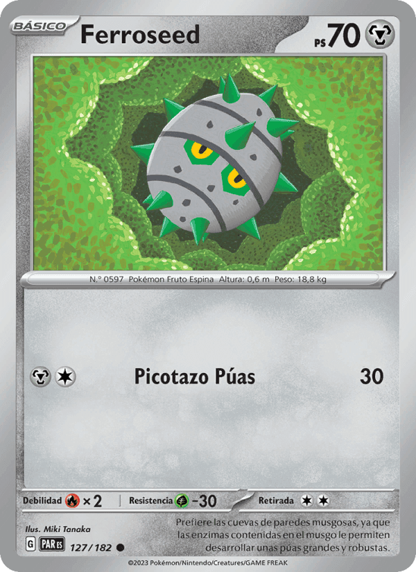 Ferroseed, card 127 from Brecha Paradójica