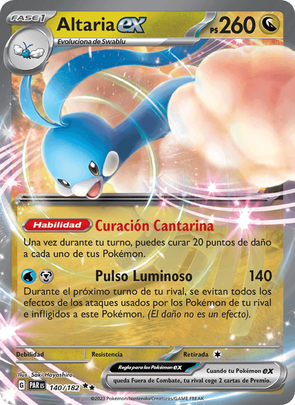 Altaria ex, carta 140 de Brecha Paradójica
