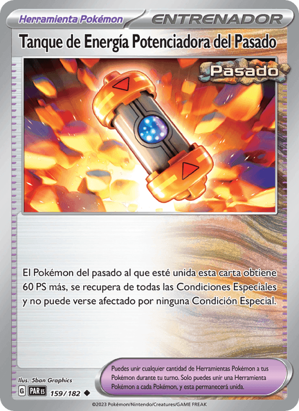Tanque de Energía Potenciadora del Pasado, carta 159 di Brecha Paradójica