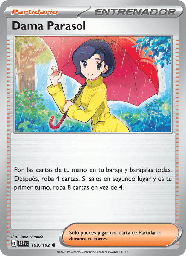 Dama Parasol, carta 169 di Brecha Paradójica