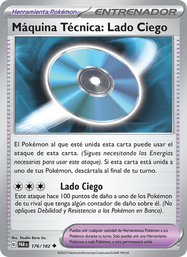 Máquina Técnica: Lado Ciego, carta 176 de Brecha Paradójica