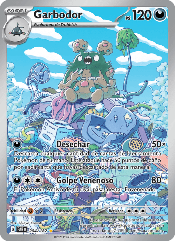 Garbodor, carta 204 de Brecha Paradójica