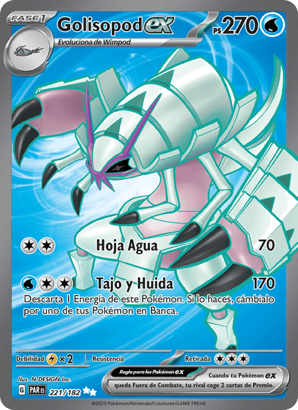 Golisopod ex, carta 221 de Brecha Paradójica