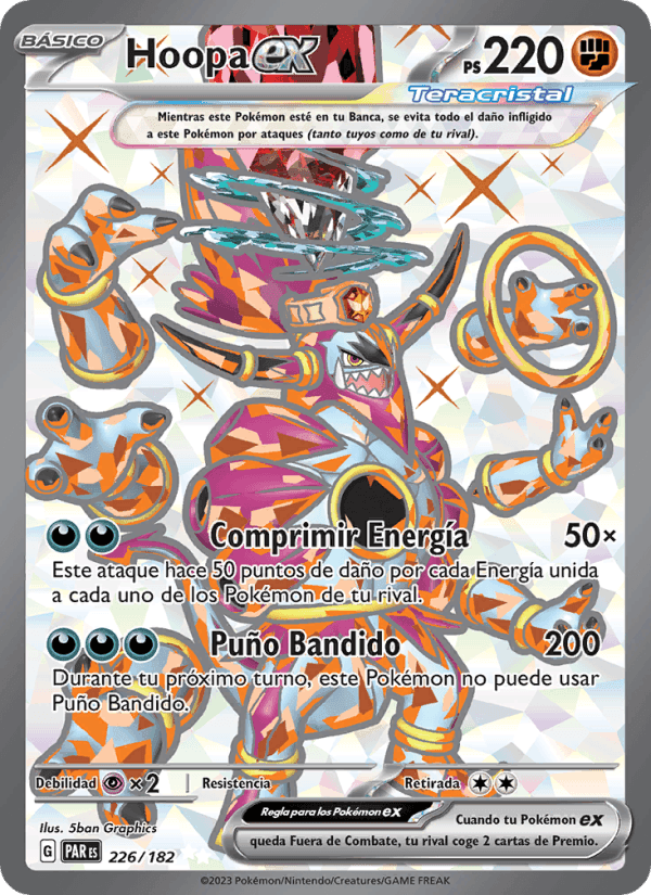 Hoopa ex, card 226 from Brecha Paradójica