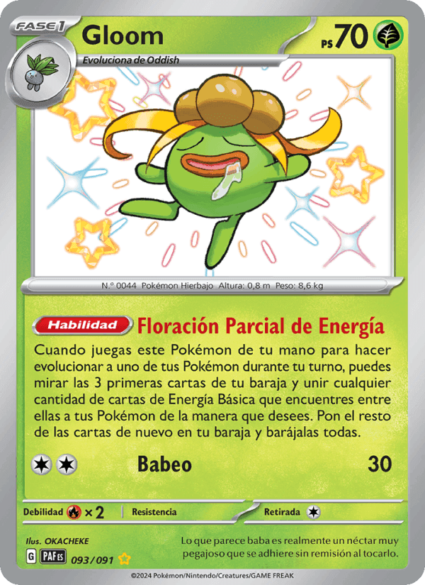 Gloom, carte 093 de Destinos de Paldea