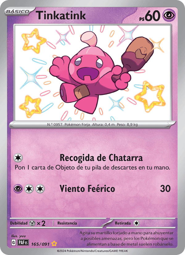 Tinkatink, carta 165 de Destinos de Paldea