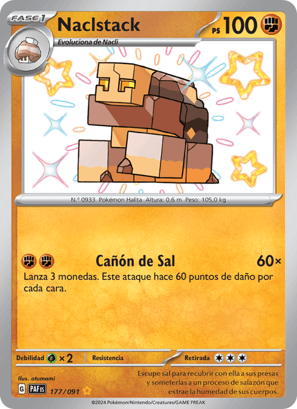 Naclstack, card 177 from Destinos de Paldea
