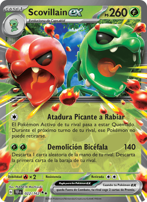 Scovillain ex, carta 022 de Fuerzas Temporales